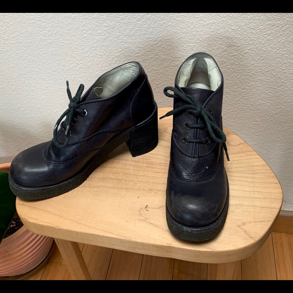 Vintage Jil Sander Navy boots